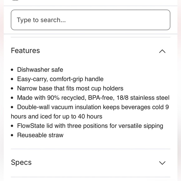 Stanley Red Tumbler with Handle - Picture 10 of 11